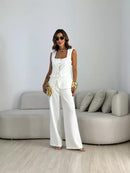 Conjunto Isabel Colete e Calça